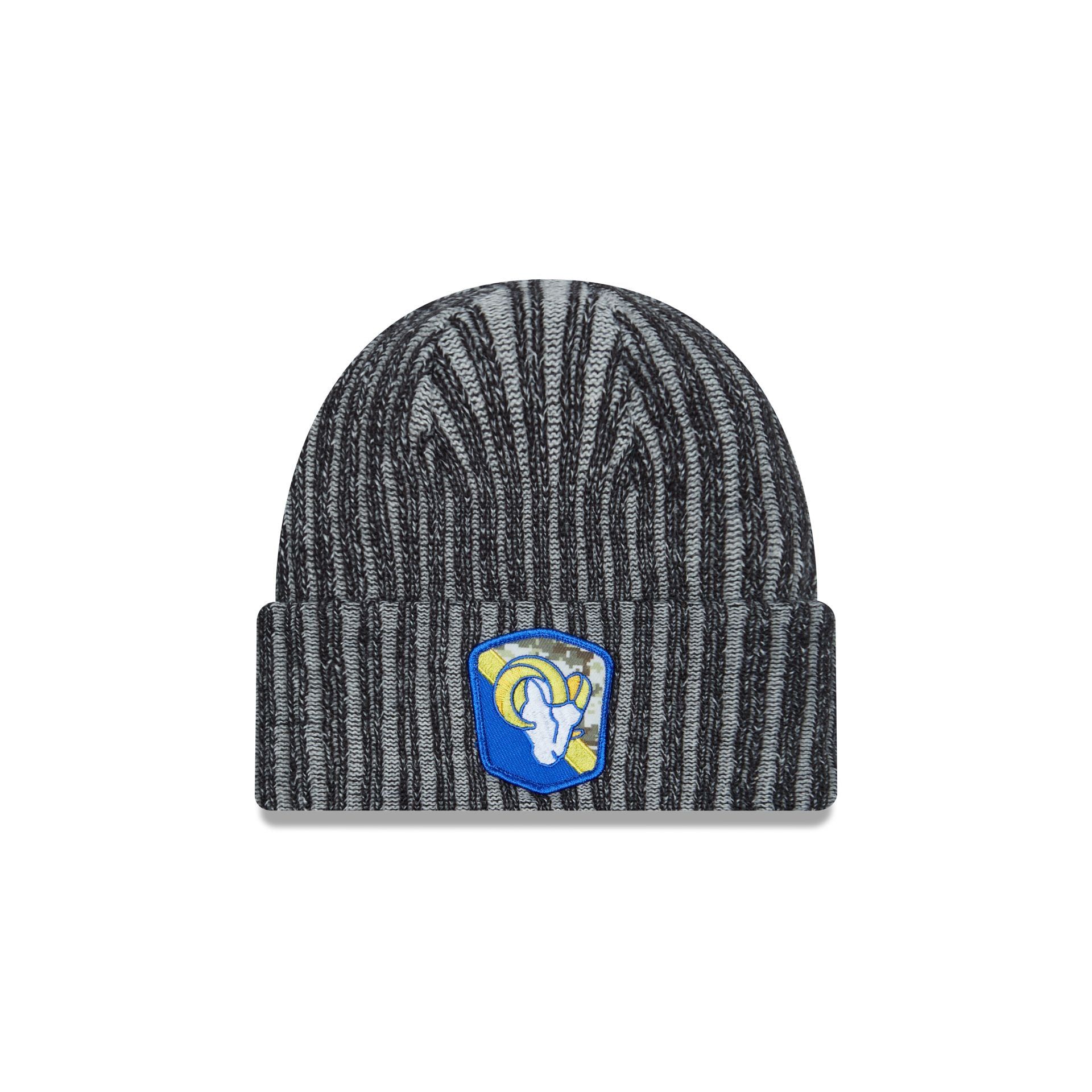 Los Angeles Rams 2023 Salute to Service Knit Hat sold by New Era