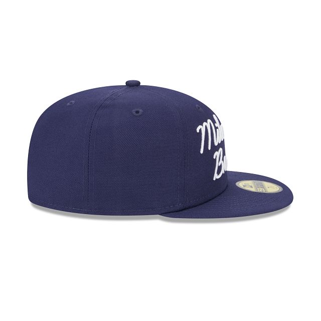 Milwaukee Brewers Fairway Script 59FIFTY Fitted Hat sold by New Era product image thumbnail 5