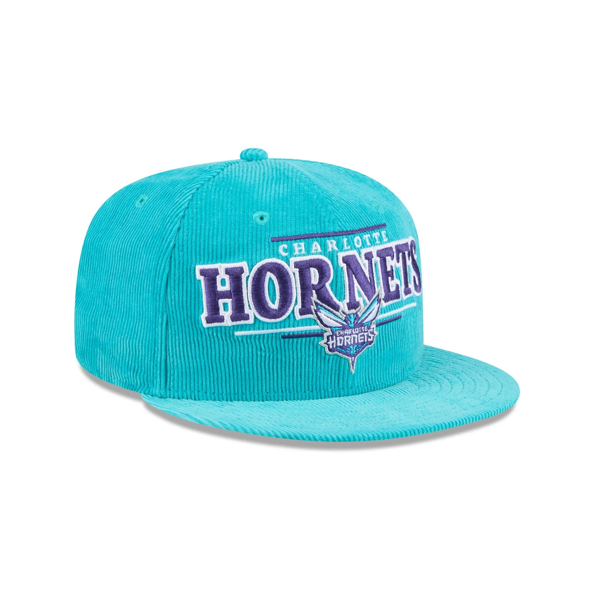 Charlotte Hornets Throwback Display 9FIFTY Snapback Hat sold by New Era product image thumbnail 3
