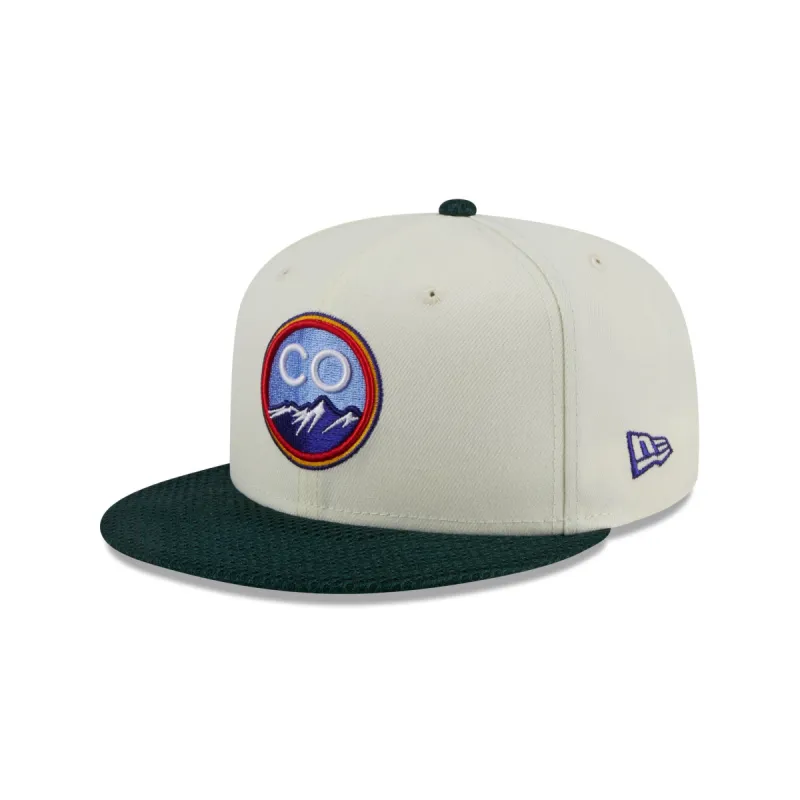 Colorado Rockies City Mesh 59FIFTY Fitted Hat sold by New Era