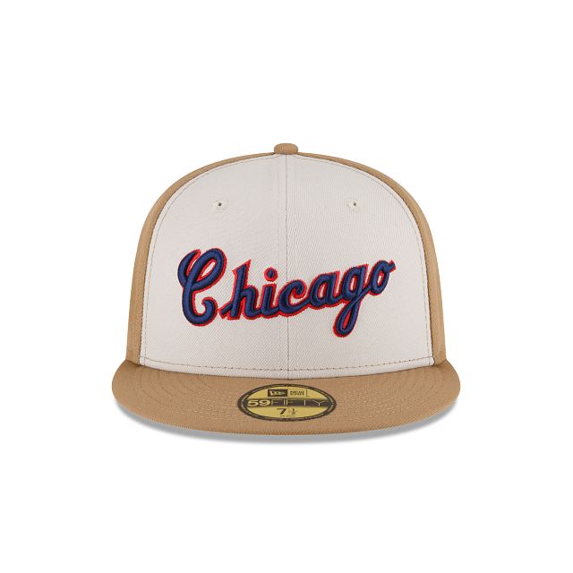 Just Caps Khaki Chicago White Sox 59FIFTY Fitted Hat sold by New Era product image thumbnail 2