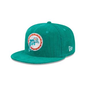 Miami Dolphins Throwback Corduroy 59FIFTY Fitted Hat sold by New Era