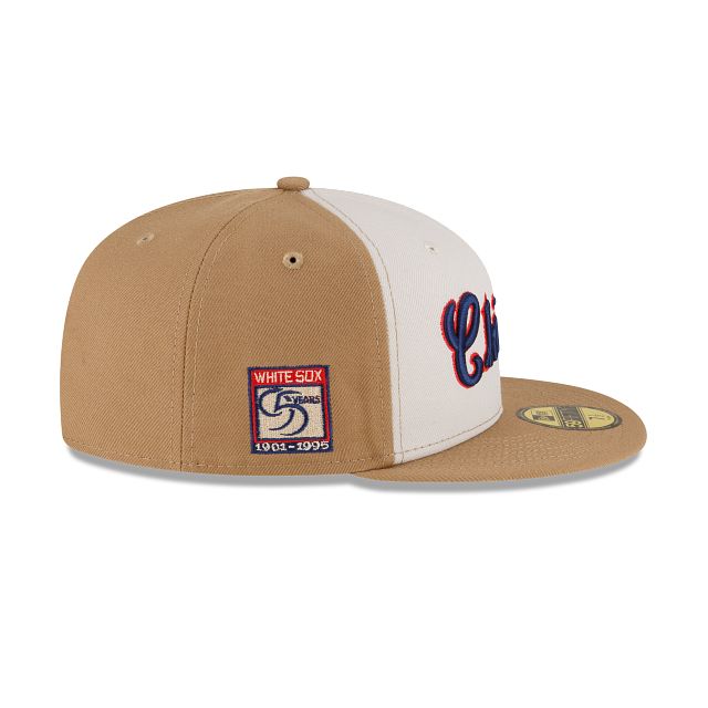 Just Caps Khaki Chicago White Sox 59FIFTY Fitted Hat sold by New Era product image thumbnail 4