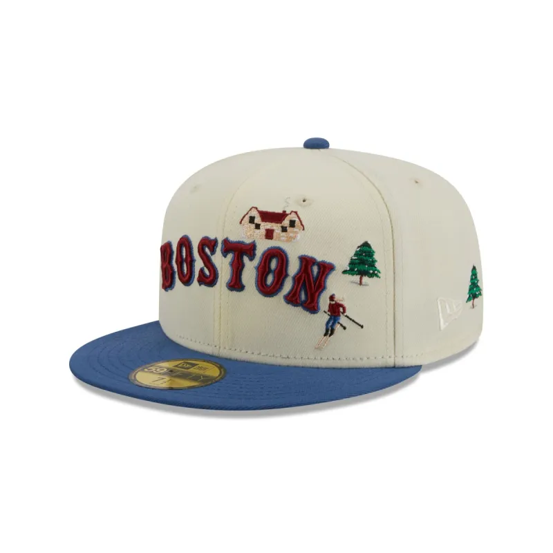 Boston Red Sox Snowbound 59FIFTY Fitted Hat sold by New Era