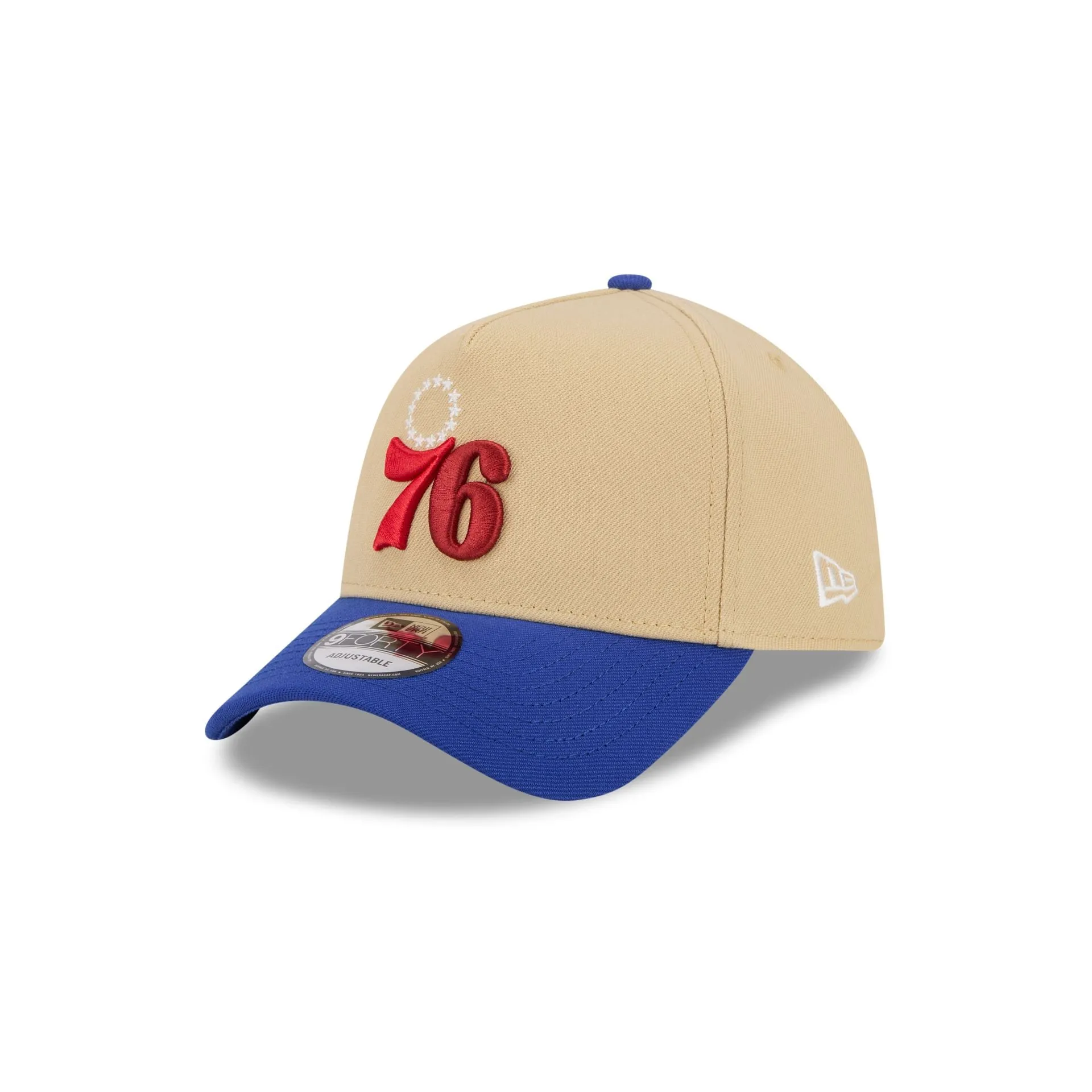 Philadelphia 76ers City Side Patch 9FORTY A-Frame Snapback Hat sold by New Era product image thumbnail 3