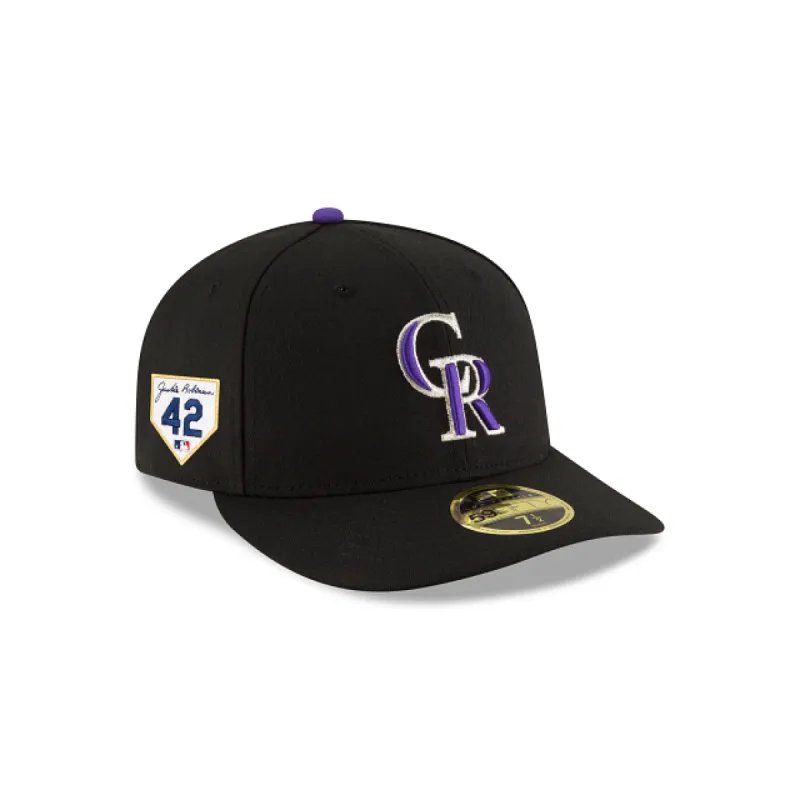 Colorado Rockies Jackie Robinson Day 2024 Low Profile 59FIFTY Fitted Hat sold by New Era