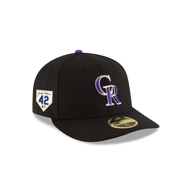Colorado Rockies Jackie Robinson Day 2023 Low Profile 59FIFTY Fitted Hat sold by New Era