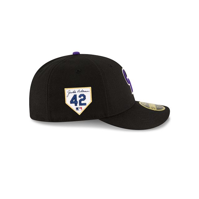 Colorado Rockies Jackie Robinson Day 2023 Low Profile 59FIFTY Fitted Hat sold by New Era product image thumbnail 4
