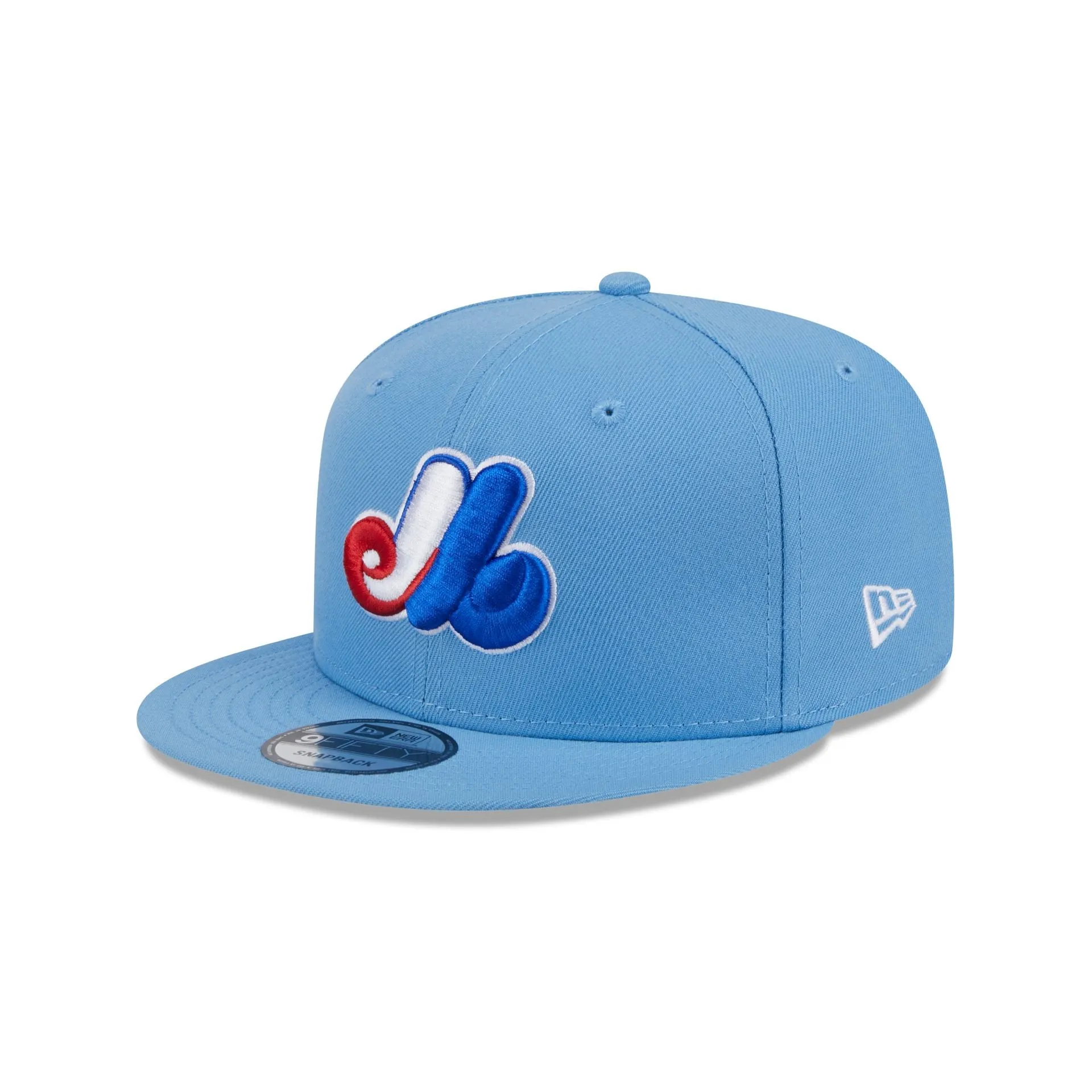 Montreal Expos Sky Blue 9FIFTY Snapback Hat sold by New Era