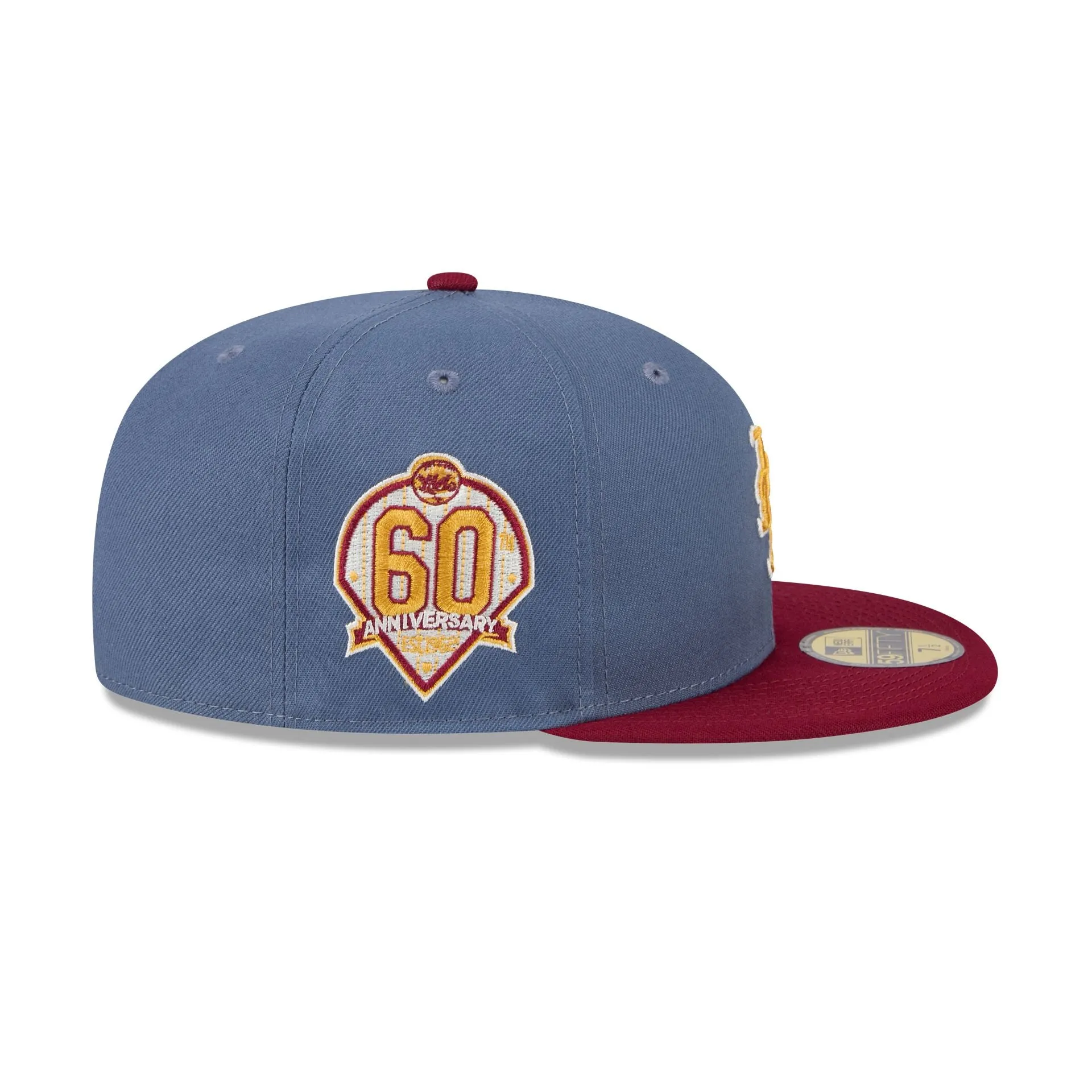New York Mets Deep Blue 59FIFTY Fitted Hat sold by New Era product image thumbnail 4