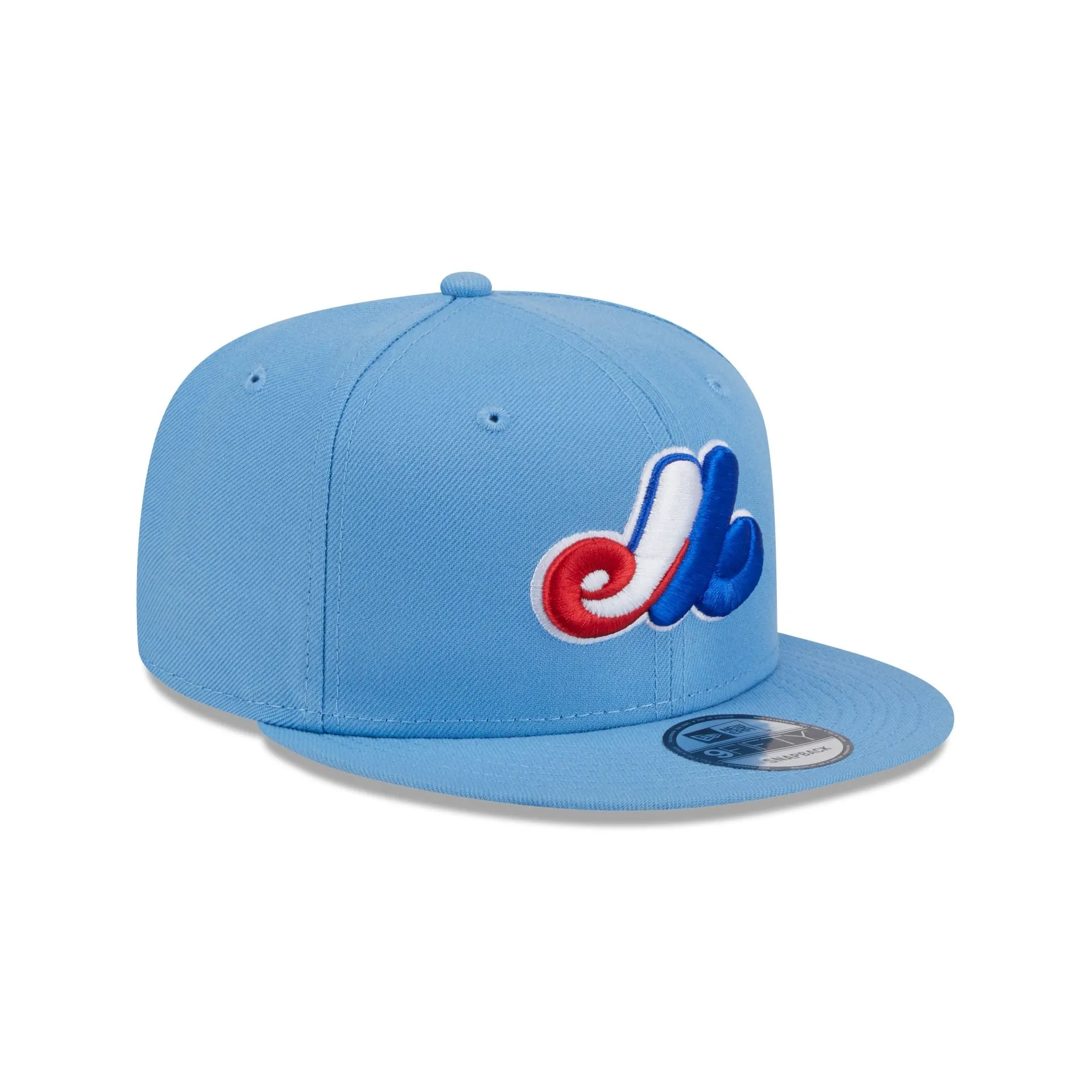 Montreal Expos Sky Blue 9FIFTY Snapback Hat sold by New Era product image thumbnail 3