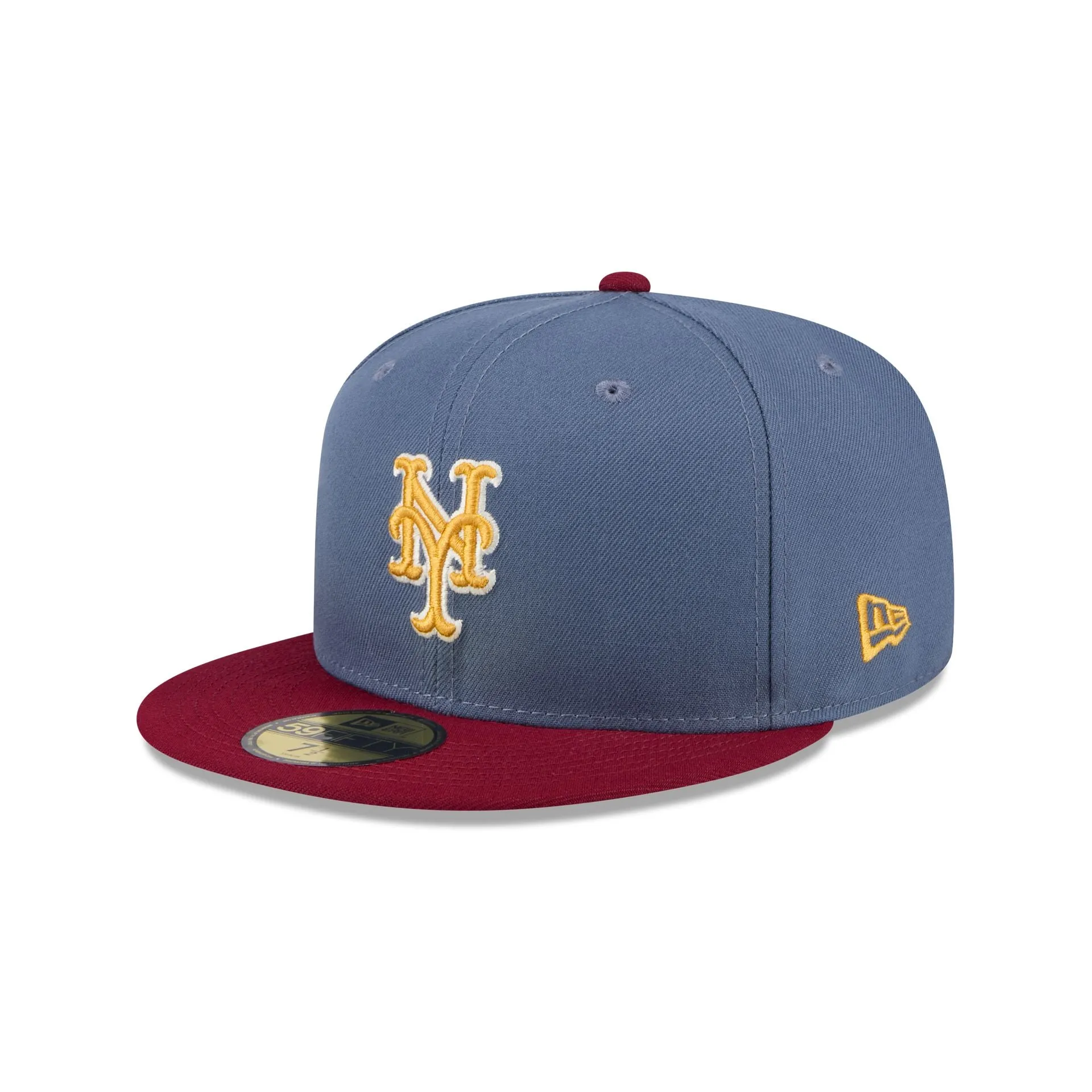 New York Mets Deep Blue 59FIFTY Fitted Hat sold by New Era product image thumbnail 3
