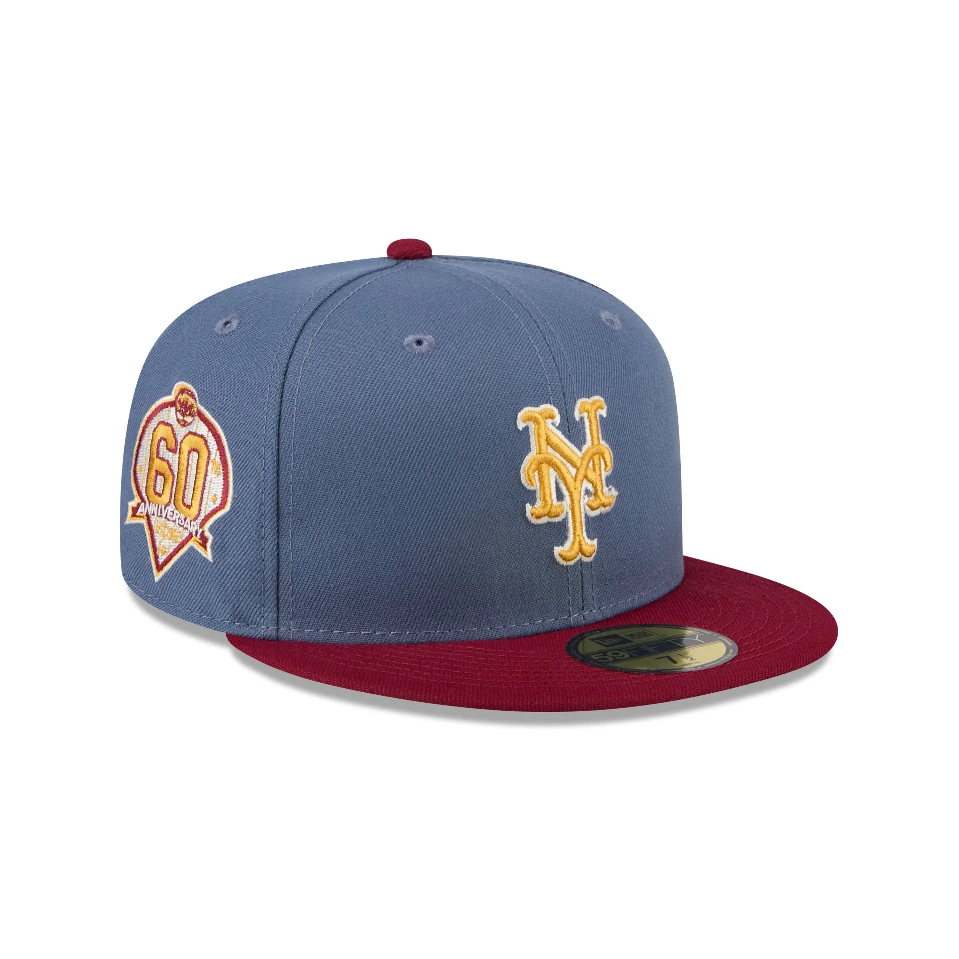 New York Mets Deep Blue 59FIFTY Fitted Hat sold by New Era