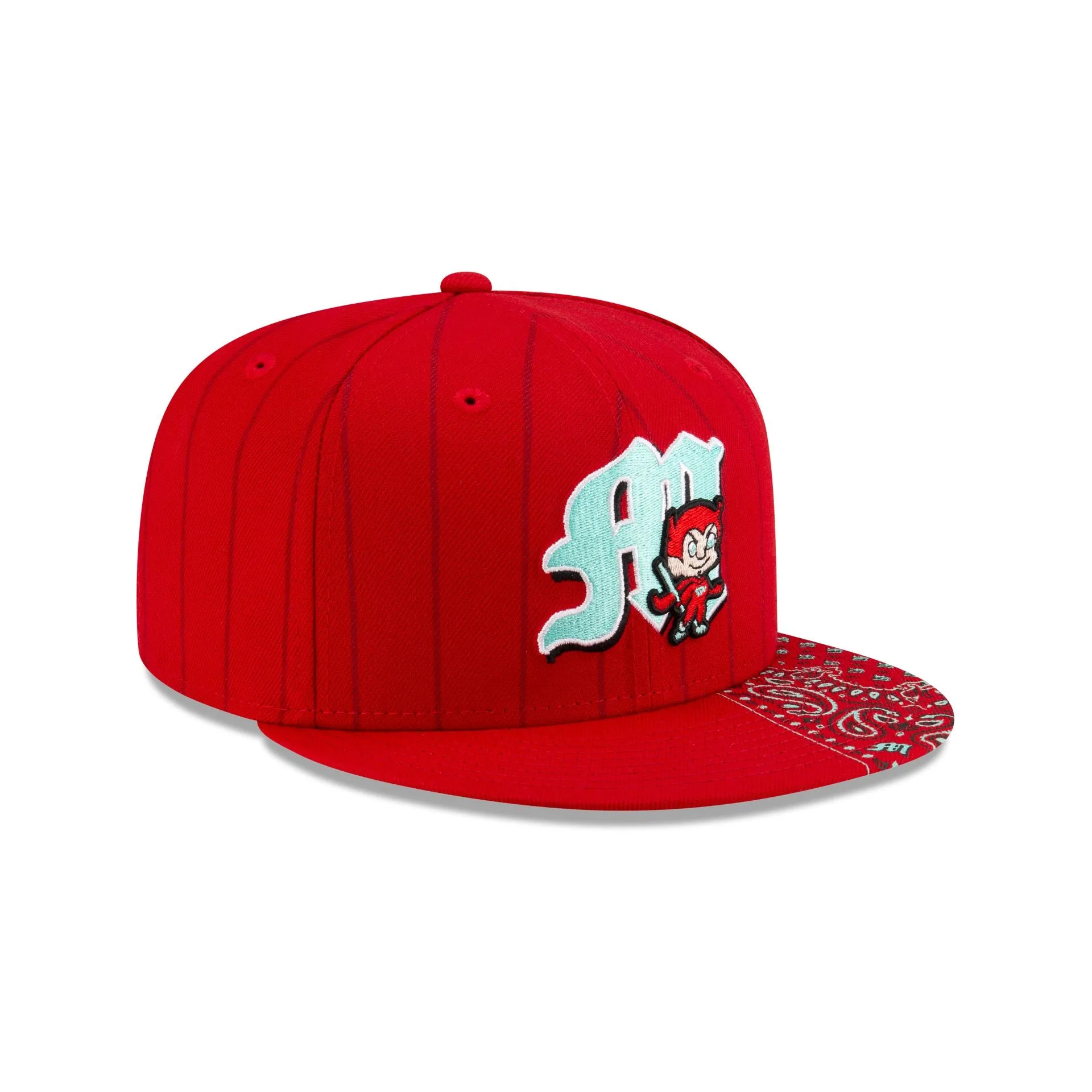 Diablos Rojos del México Pinstripe 59FIFTY Fitted Hat sold by New Era product image thumbnail 3