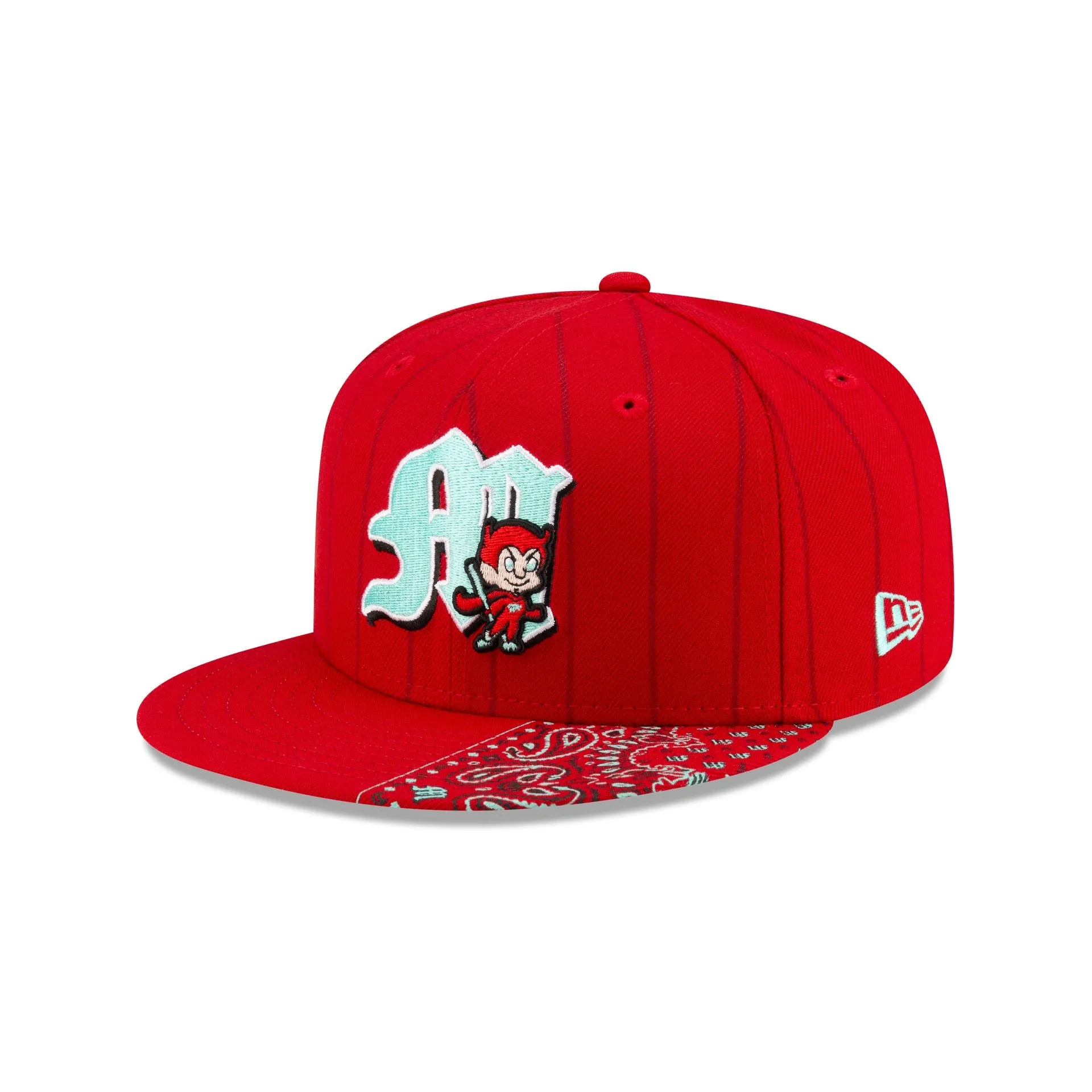 Diablos Rojos del México Pinstripe 59FIFTY Fitted Hat sold by New Era