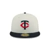 Minnesota Twins Chrome 59FIFTY Fitted Hat sold by New Era
