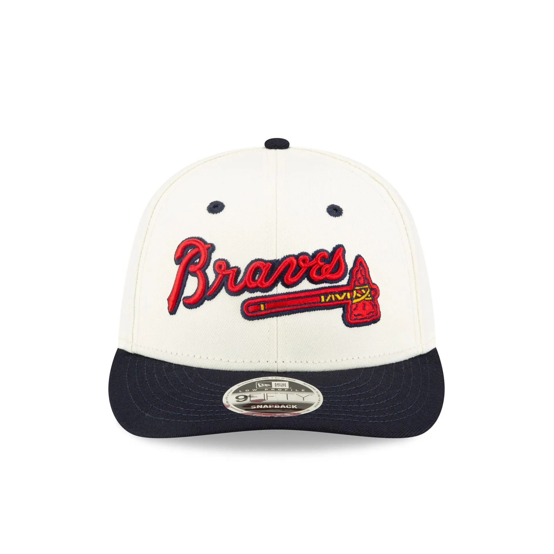 FELT X Atlanta Braves Low Profile 9FIFTY Snapback Hat sold by New Era product image thumbnail 2