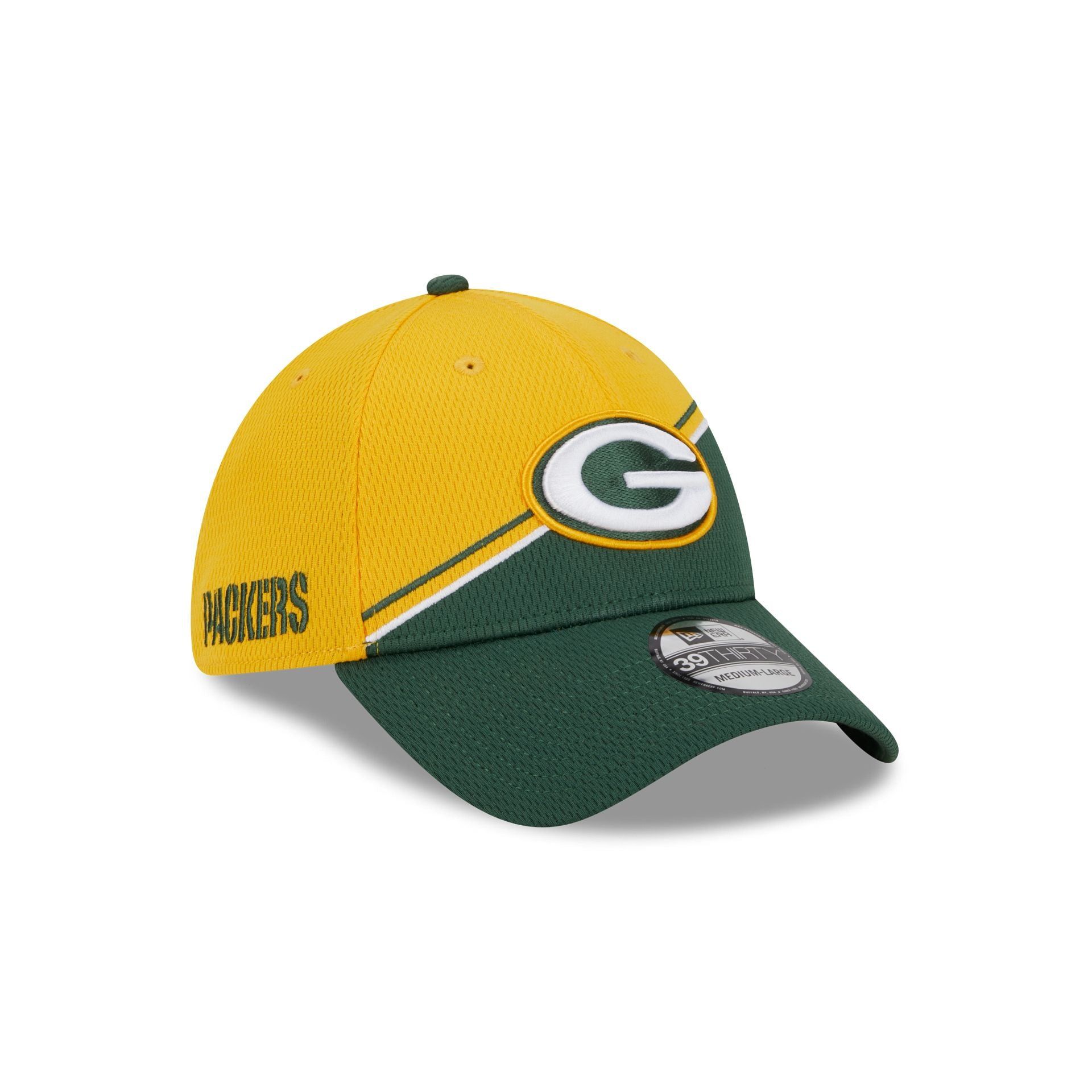 Green Bay Packers 2023 Sideline 39THIRTY Stretch Fit Hat sold by New Era