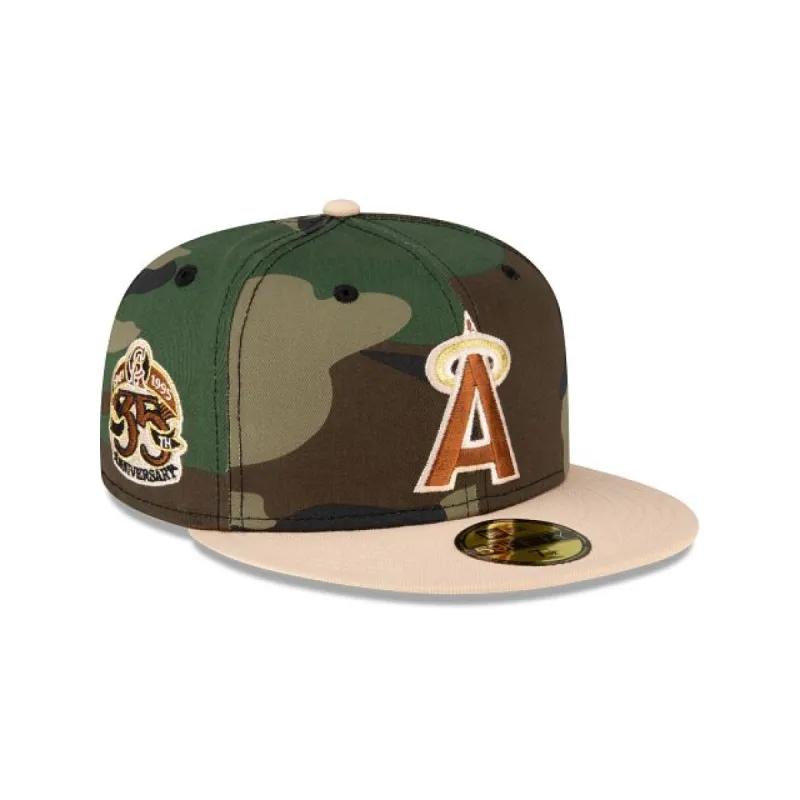 Just Caps Greenwood Los Angeles Angels 59FIFTY Fitted Hat sold by New Era