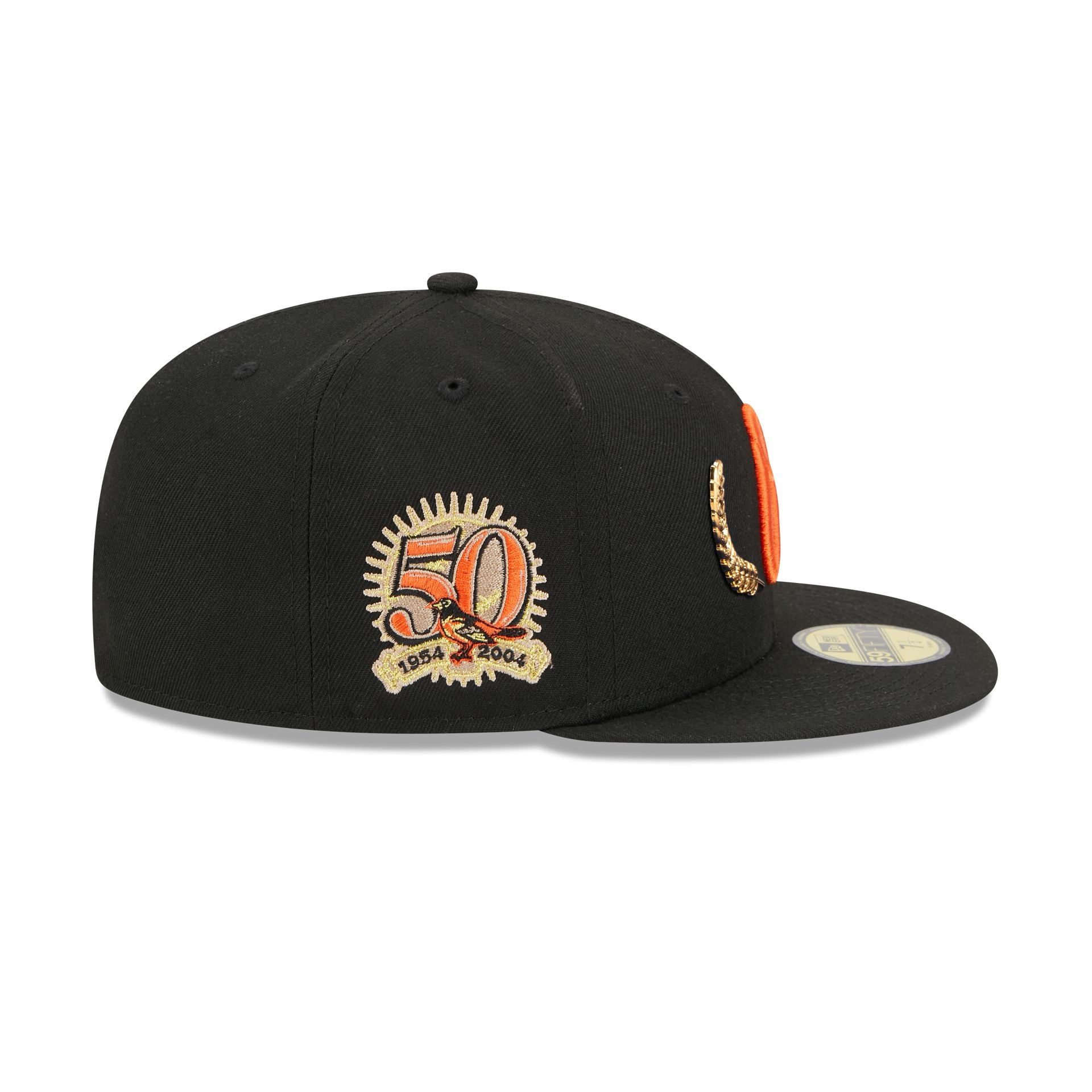Baltimore Orioles Gold Leaf 59FIFTY Fitted Hat sold by New Era product image thumbnail 4