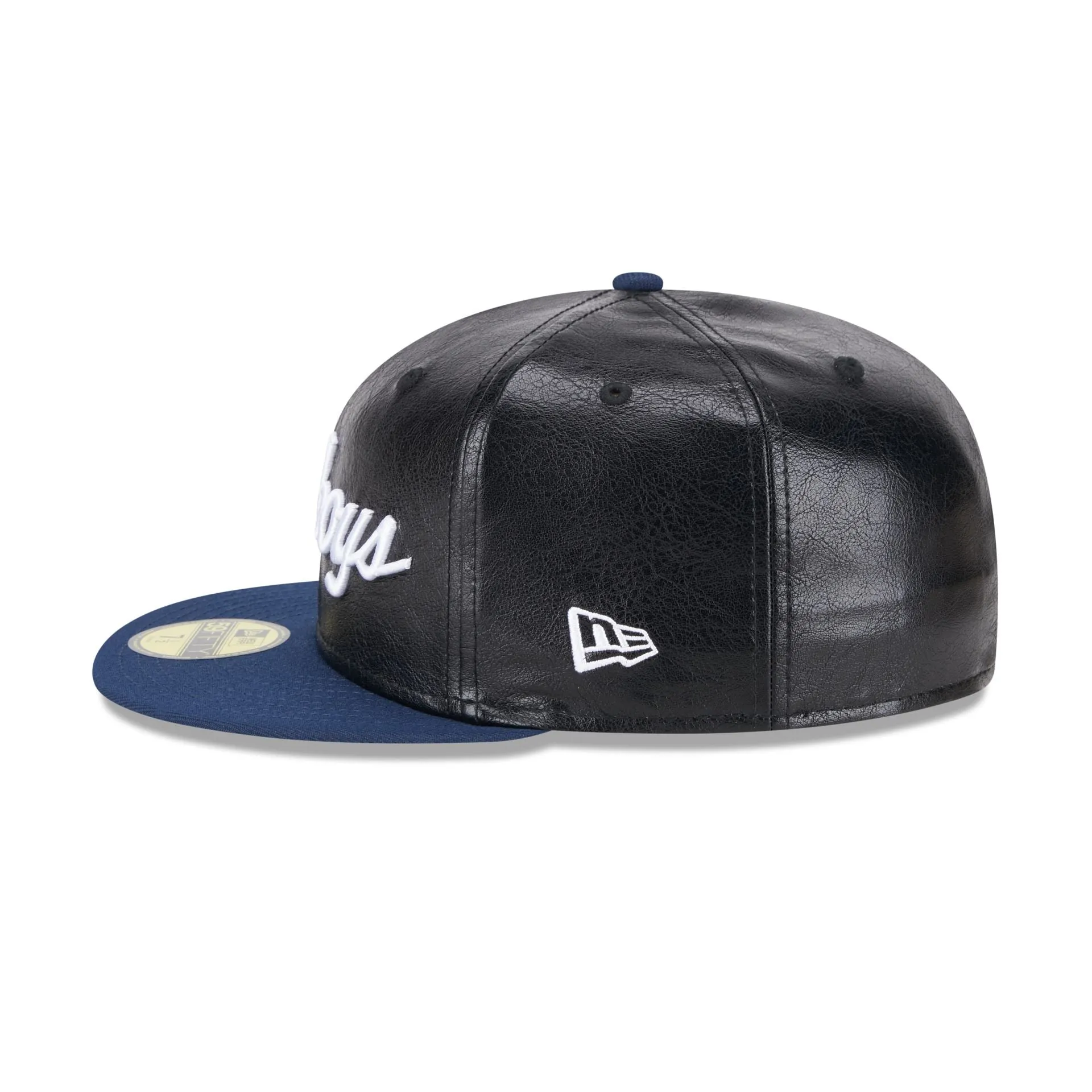 Dallas Cowboys Faux Leather Crown 59FIFTY Fitted Hat sold by New Era product image thumbnail 4