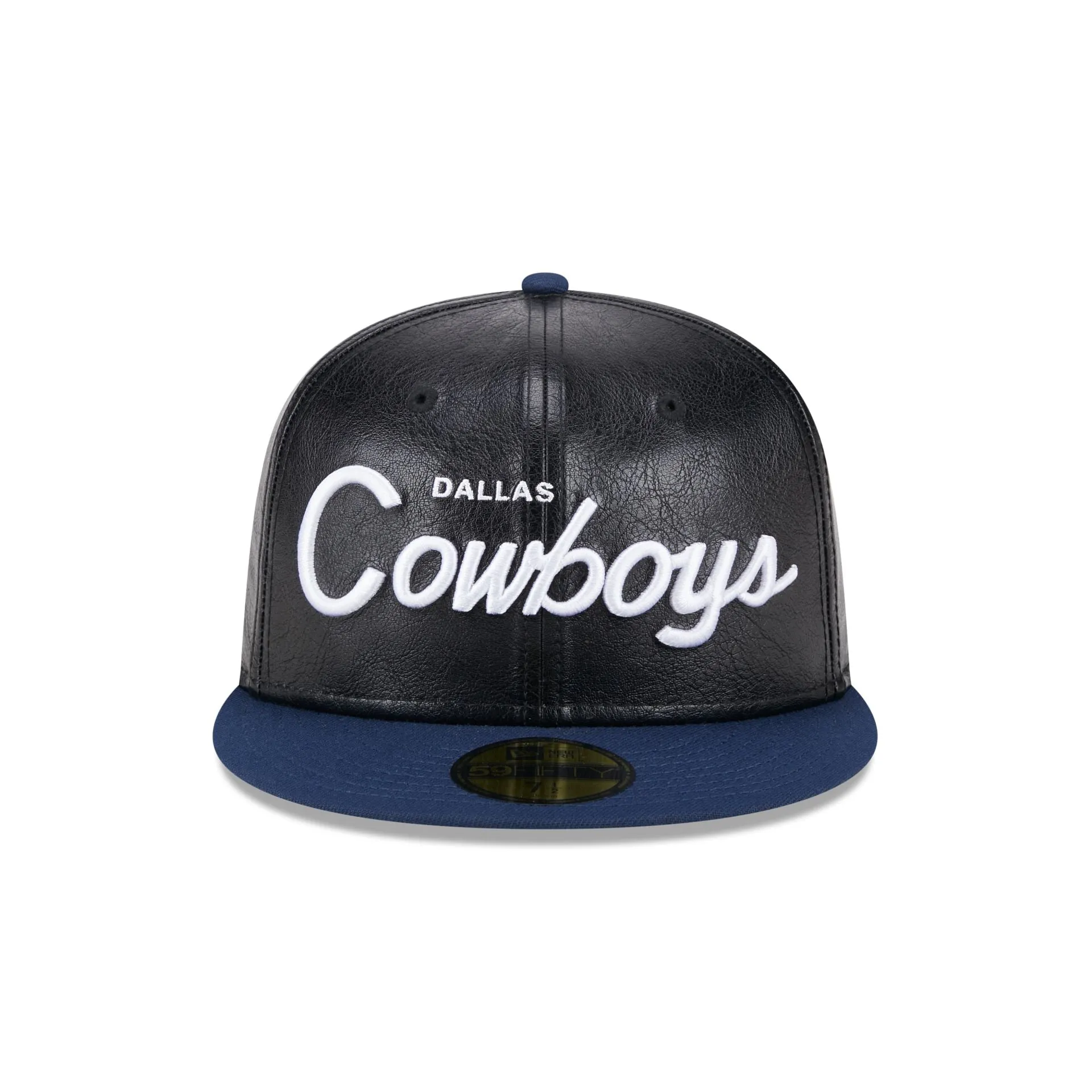 Dallas Cowboys Faux Leather Crown 59FIFTY Fitted Hat sold by New Era product image thumbnail 2