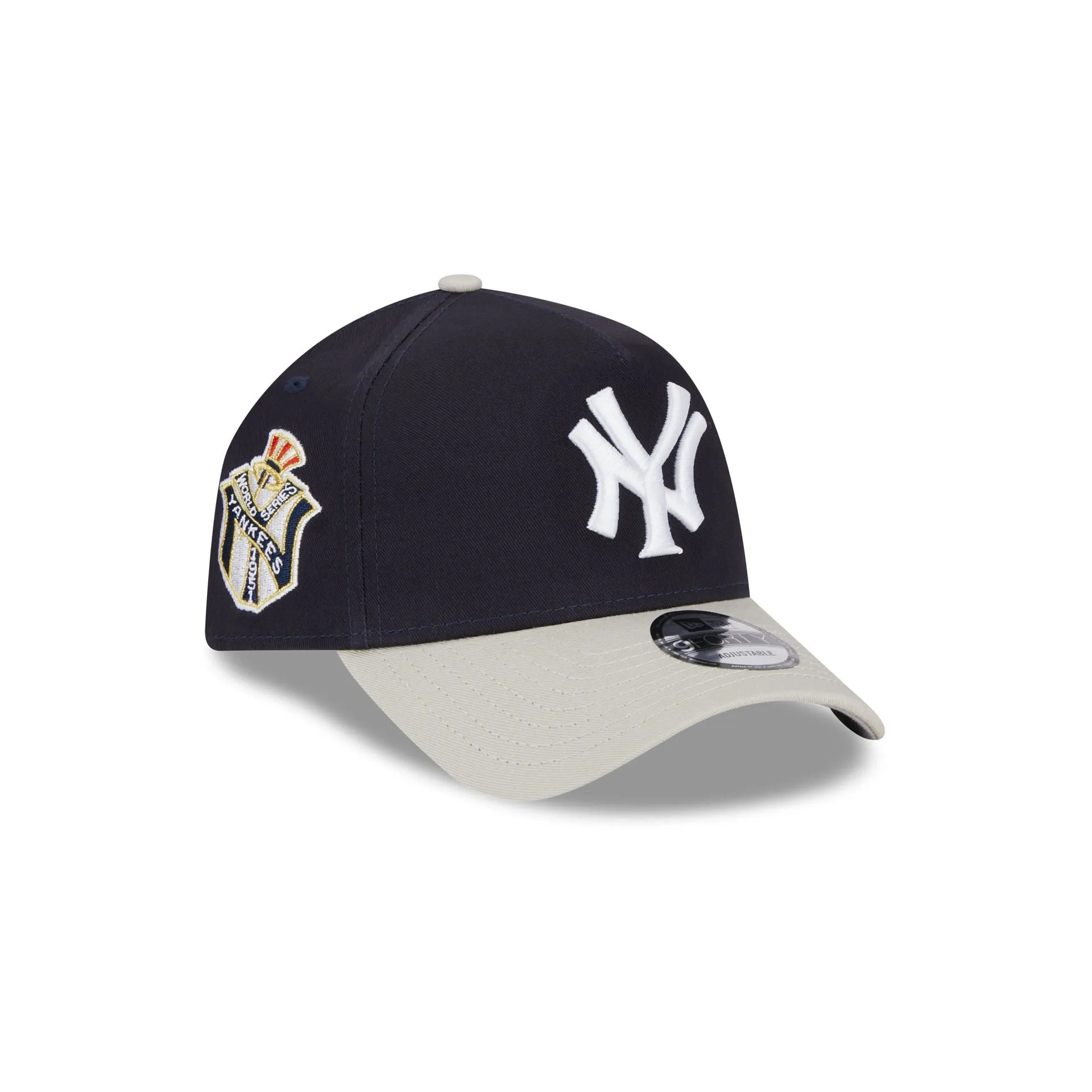 New York Yankees Coop Logo Select 9FORTY A-Frame Snapback Hat sold by New Era