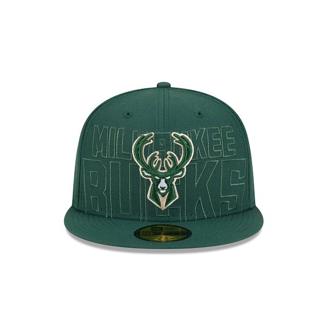 Milwaukee Bucks NBA Authentics 2023 Draft 59FIFTY Fitted Hat sold by New Era product image thumbnail 2