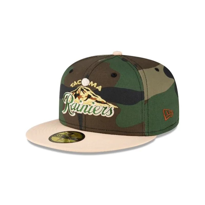 Just Caps Greenwood Tacoma Rainiers 59FIFTY Fitted Hat sold by New Era