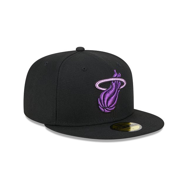 Miami Heat Metallic Pop 59FIFTY Fitted Hat sold by New Era product image thumbnail 3