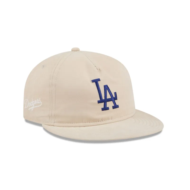 Los Angeles Dodgers Brushed Nylon Retro Crown 9FIFTY Adjustable Hat sold by New Era