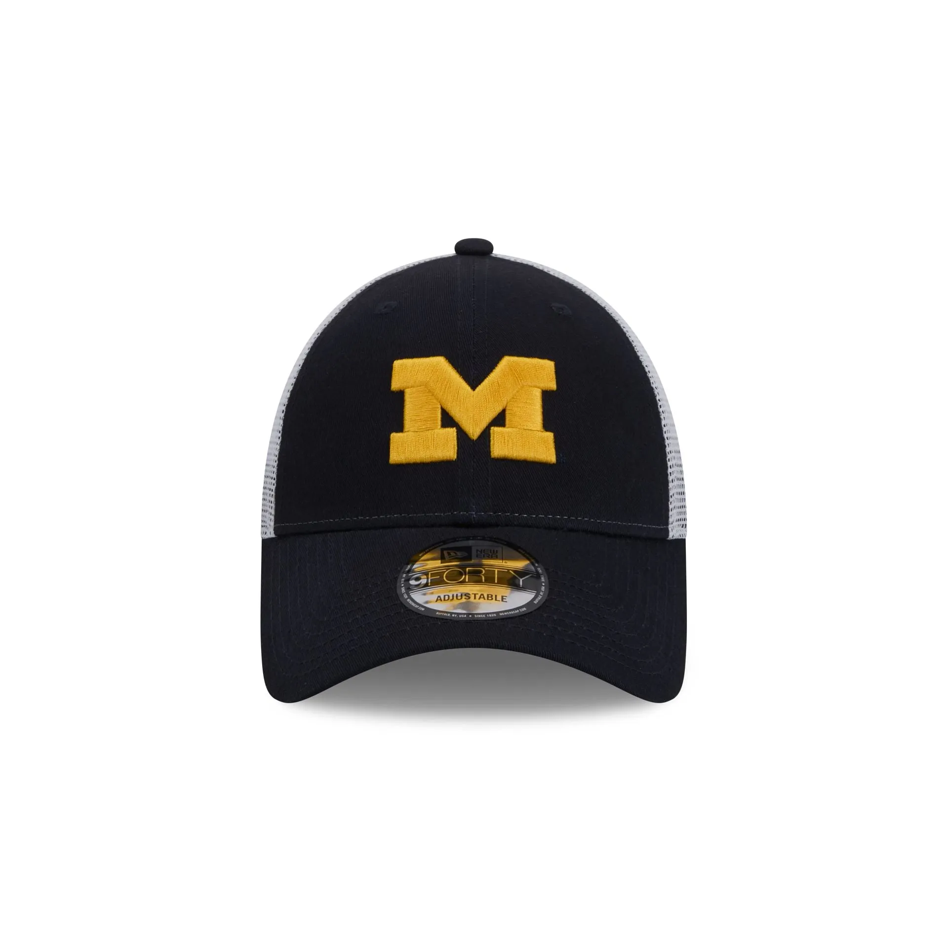Michigan Wolverines Blue 9FORTY Trucker Hat sold by New Era product image thumbnail 2