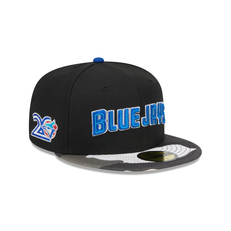 Toronto Blue Jays Metallic Camo 59FIFTY Fitted Hat sold by New Era