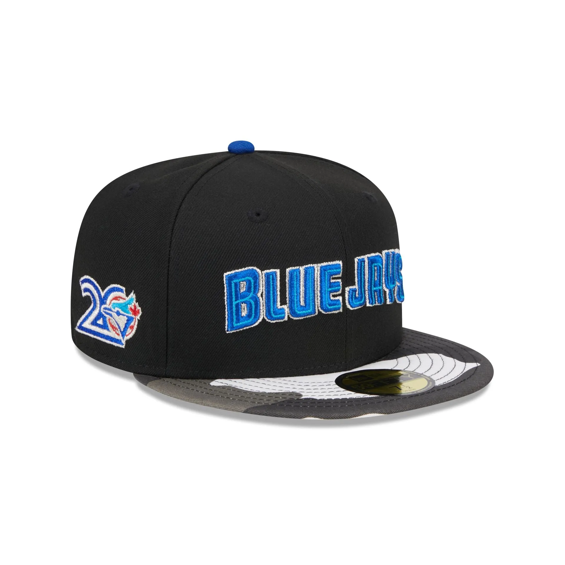 Toronto Blue Jays Metallic Camo 59FIFTY Fitted Hat sold by New Era