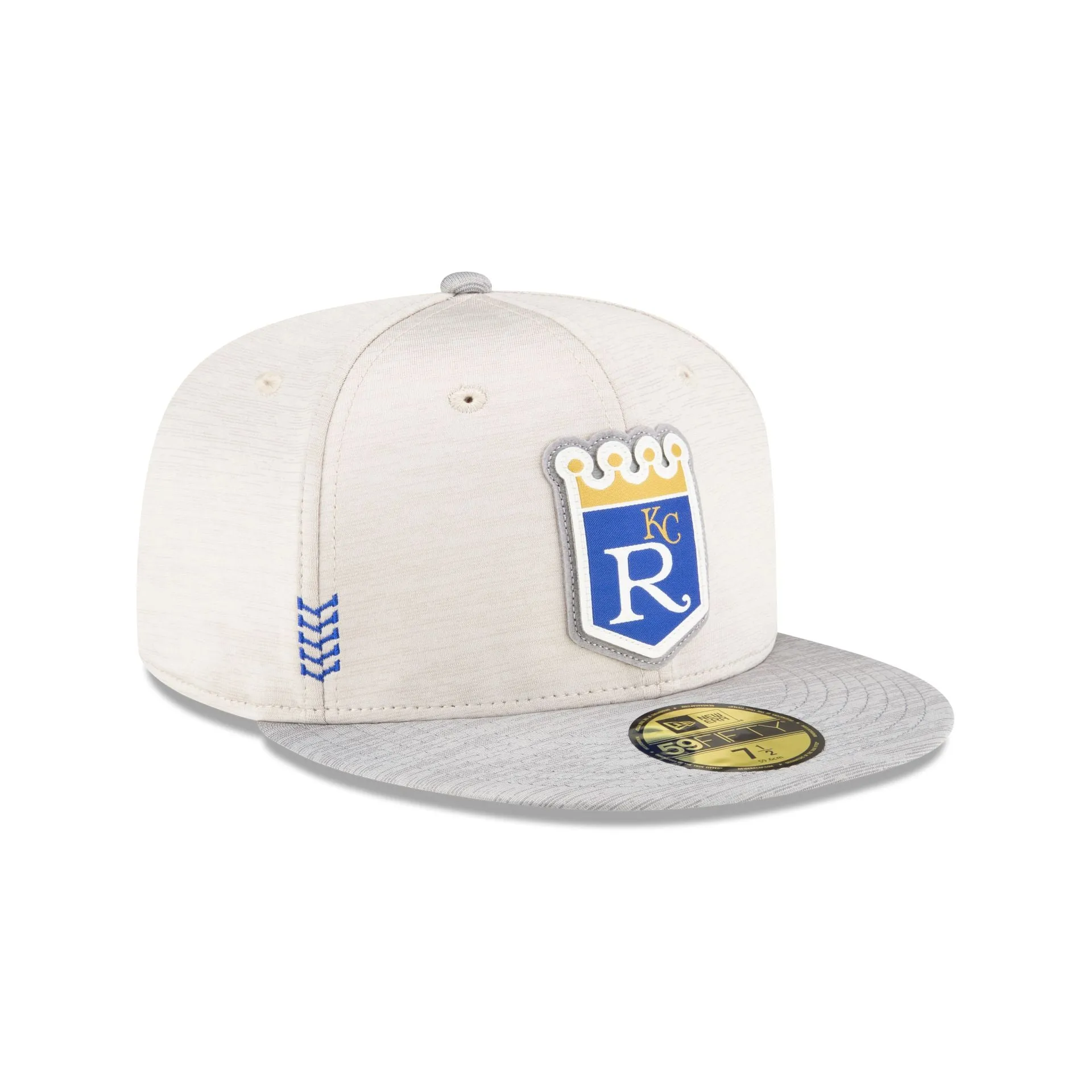 Kansas City Royals 2024 Clubhouse Stone 59FIFTY Fitted Hat sold by New Era product image thumbnail 3