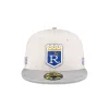 Kansas City Royals 2024 Clubhouse Stone 59FIFTY Fitted Hat sold by New Era