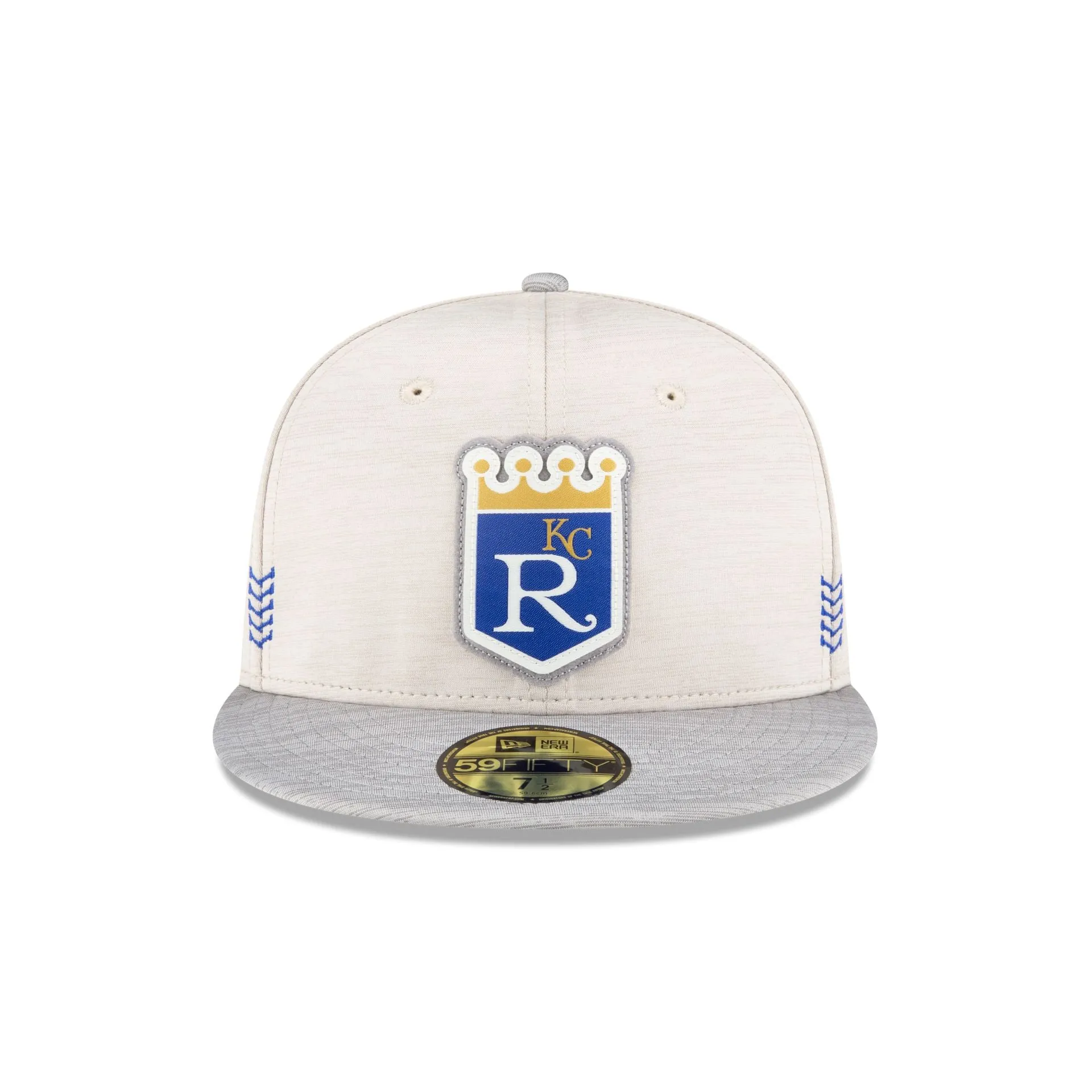 Kansas City Royals 2024 Clubhouse Stone 59FIFTY Fitted Hat sold by New Era product image thumbnail 2