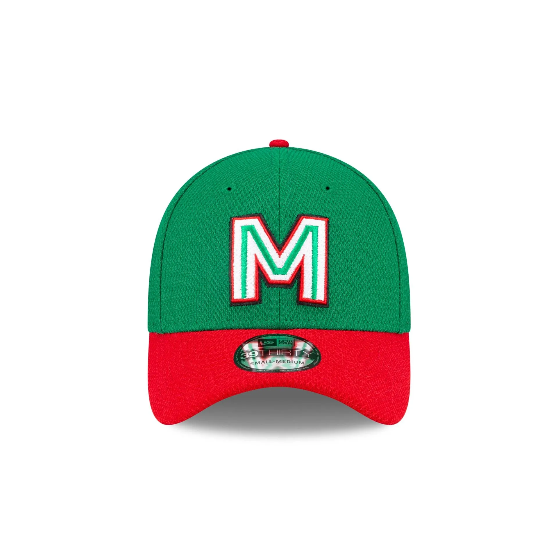 Mexico Baseball 2024 Caribbean Series Green 39THIRTY Stretch Fit Hat sold by New Era product image thumbnail 2