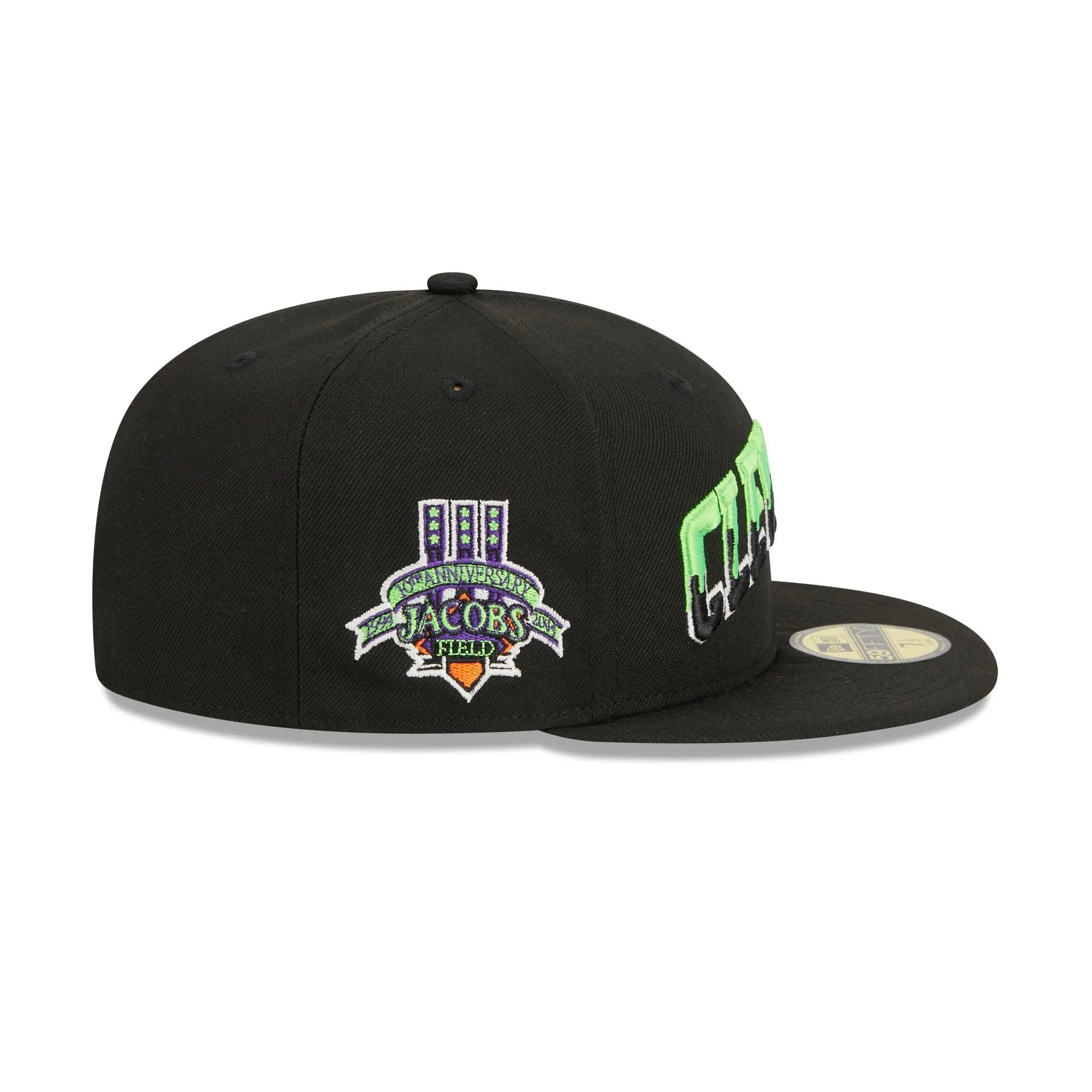 Cleveland Guardians Slime Drip 59FIFTY Fitted Hat sold by New Era product image thumbnail 4