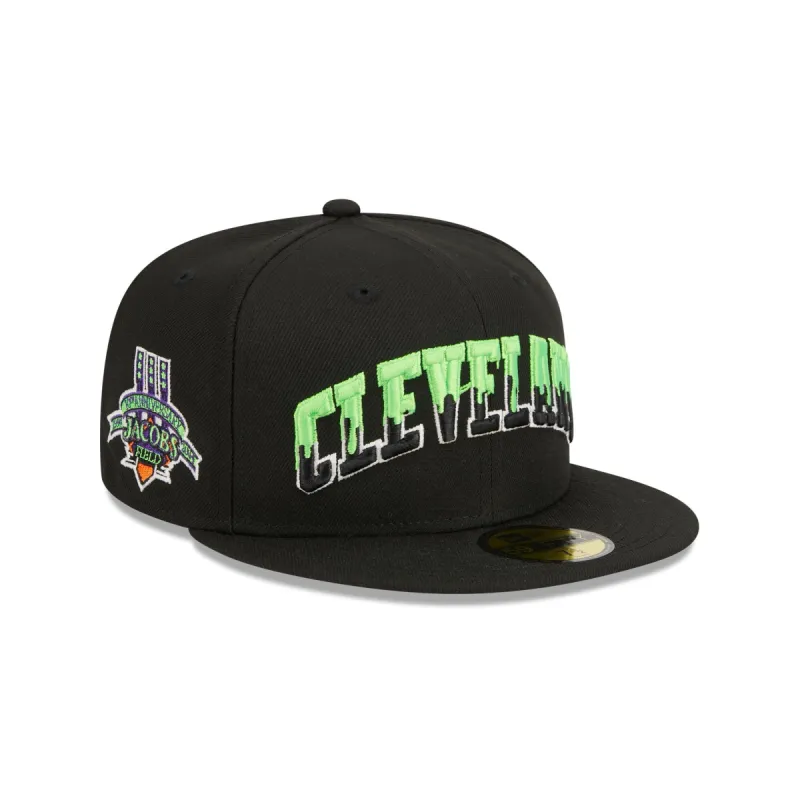 Cleveland Guardians Slime Drip 59FIFTY Fitted Hat sold by New Era