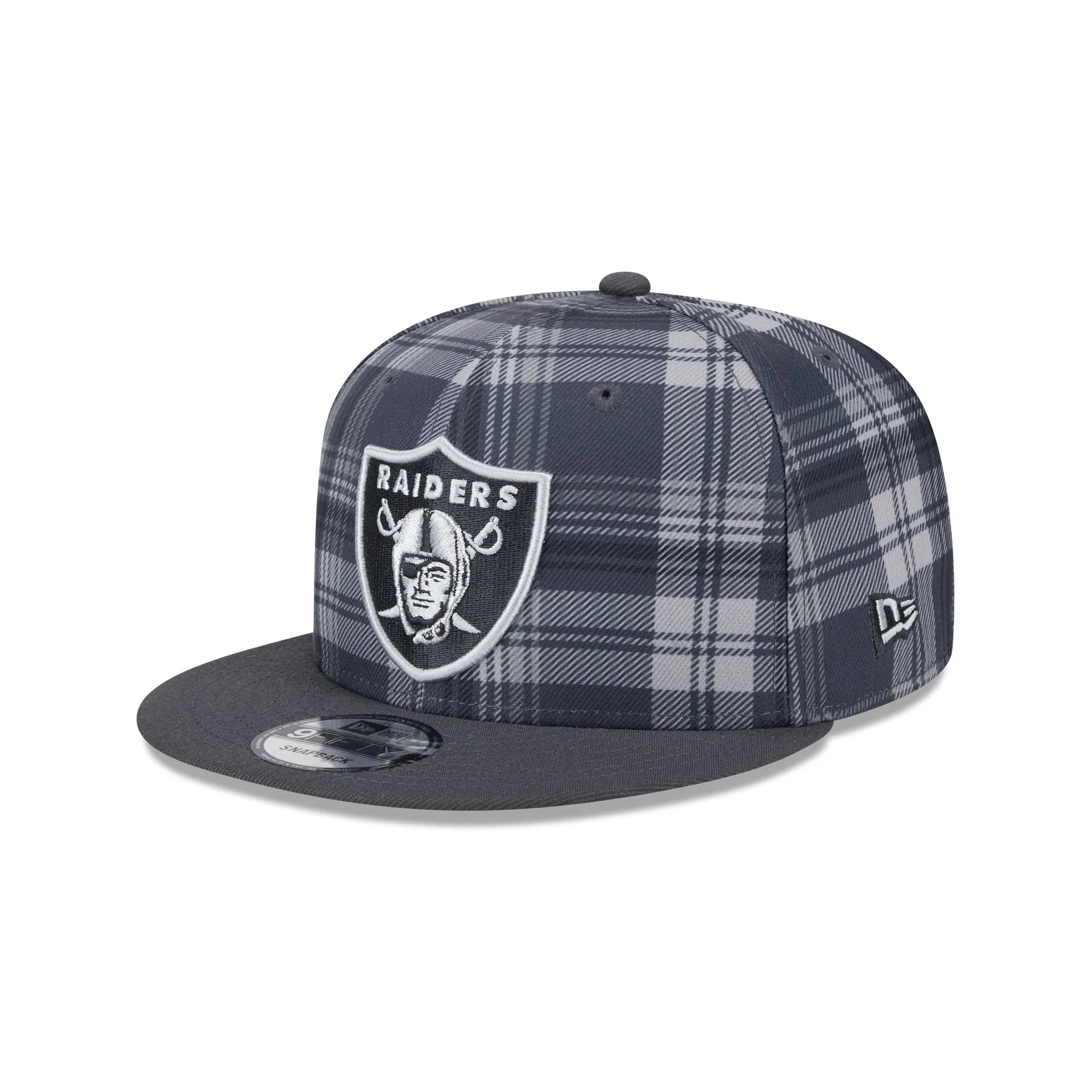 Las Vegas Raiders 2024 Sideline Statement Gray 9FIFTY Snapback Hat sold by New Era