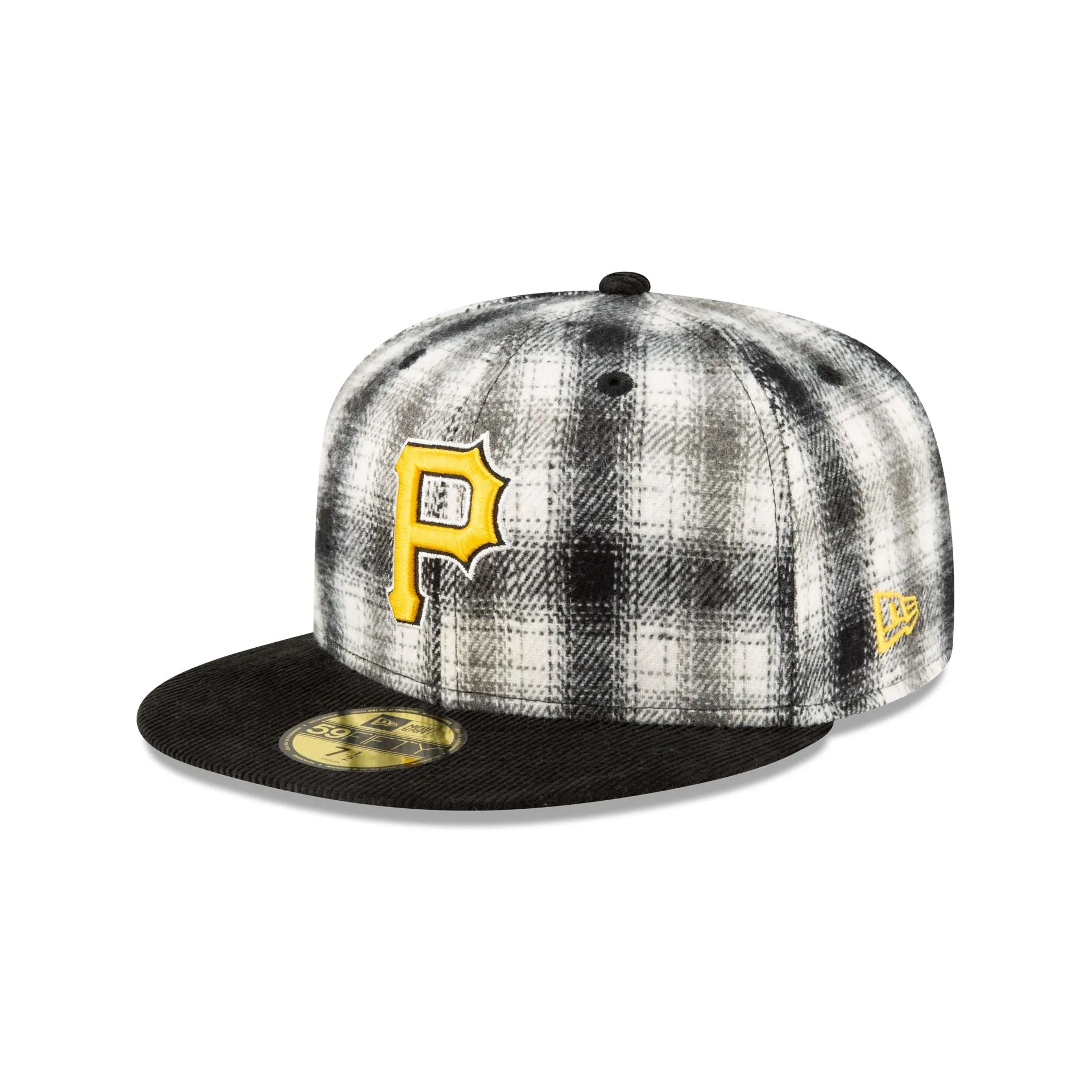 Just Caps Plaid Pittsburgh Pirates 59FIFTY Fitted Hat sold by New Era product image thumbnail 3