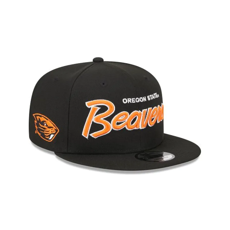 Oregon State Beavers Script 9FIFTY Snapback Hat sold by New Era