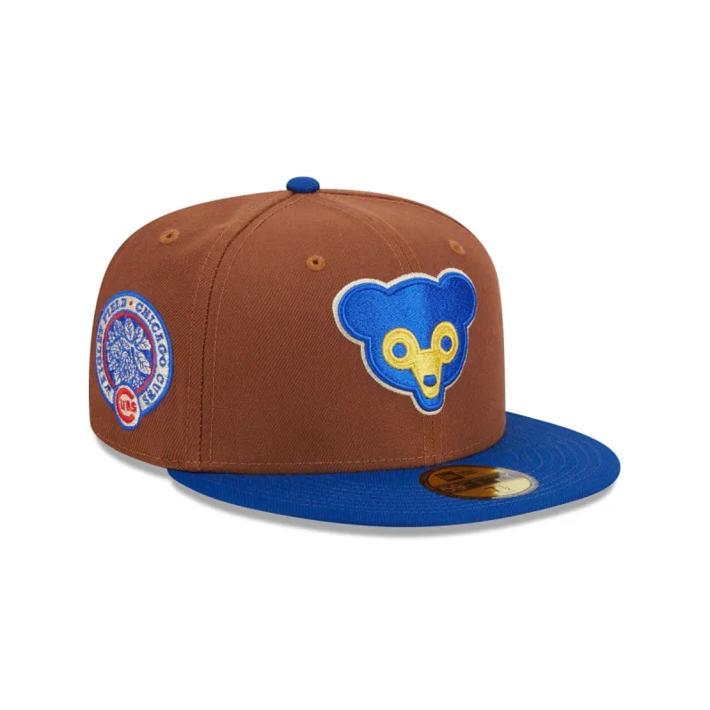 Chicago Cubs Harvest 59FIFTY Fitted Hat sold by New Era