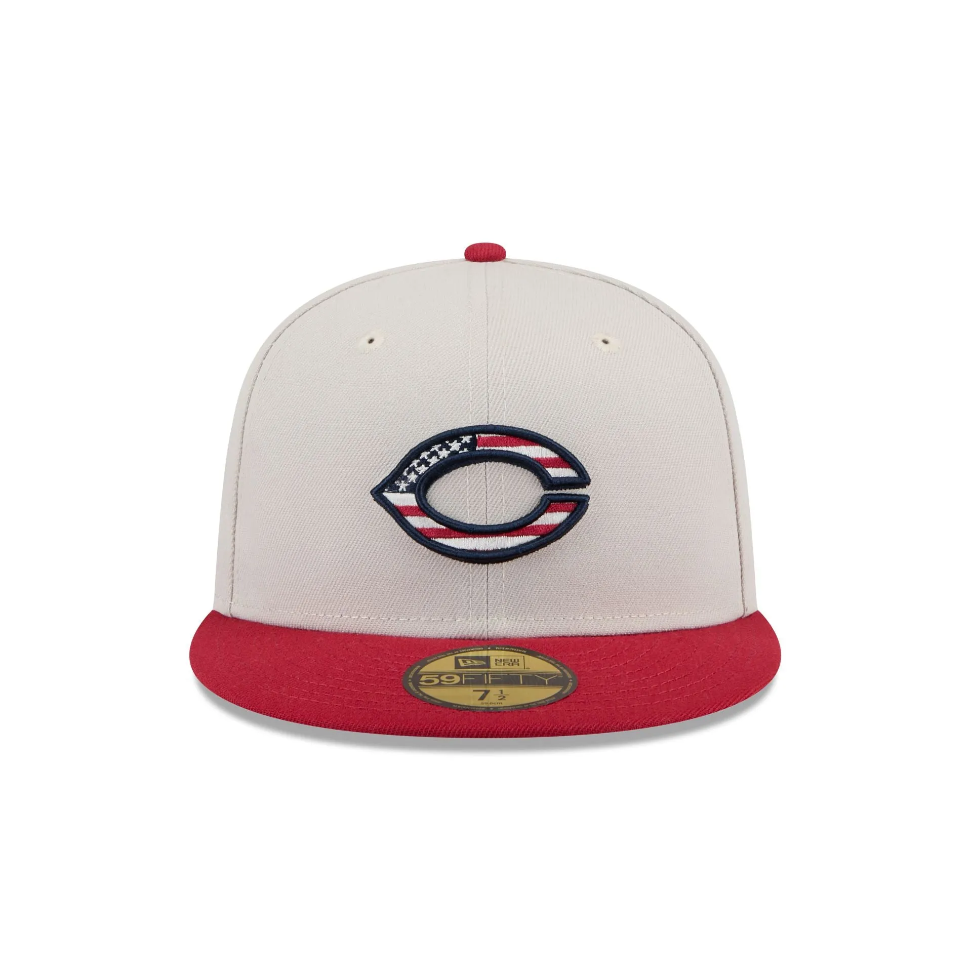 Cincinnati Reds Independence Day 2024 59FIFTY Fitted Hat sold by New Era product image thumbnail 2