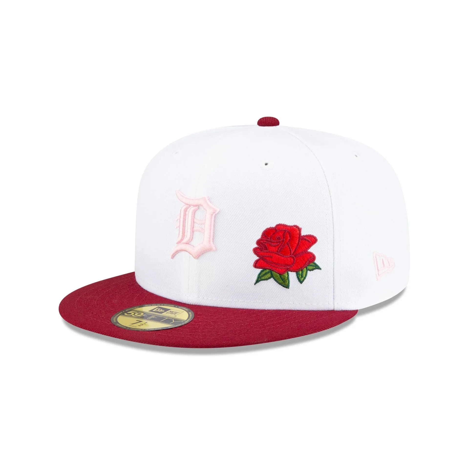 Just Caps Rose Flower Detroit Tigers 59FIFTY Fitted Hat sold by New Era
