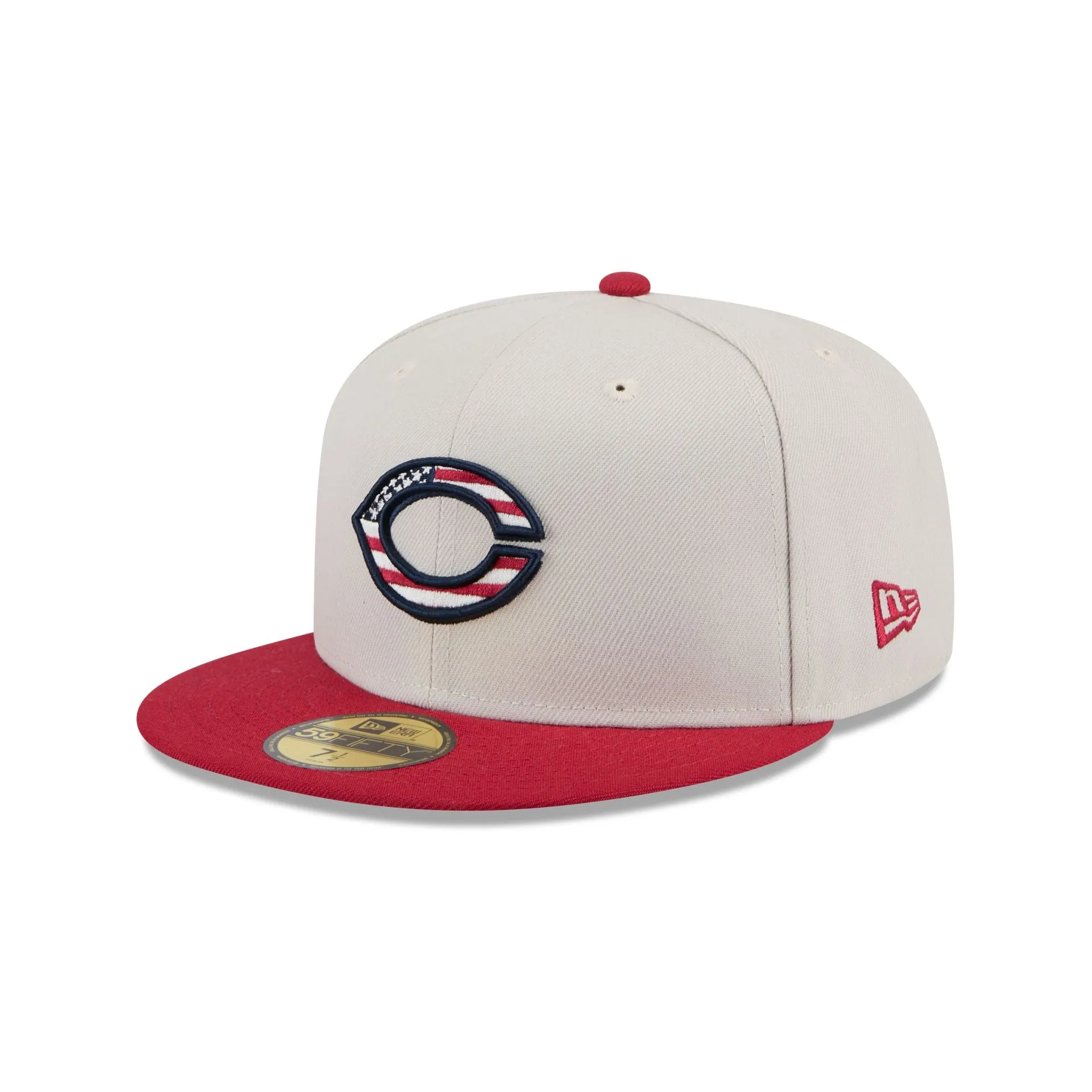 Cincinnati Reds Independence Day 2024 59FIFTY Fitted Hat sold by New Era product image thumbnail 3