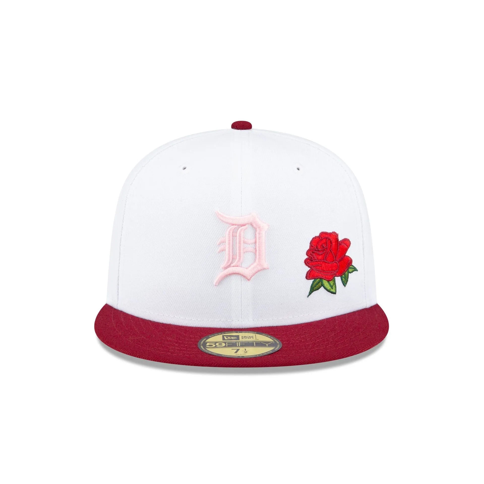 Just Caps Rose Flower Detroit Tigers 59FIFTY Fitted Hat sold by New Era product image thumbnail 2