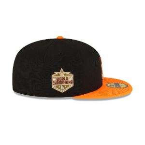 Just Caps Orange Visor Los Angeles Dodgers 59FIFTY Fitted Hat sold by New Era