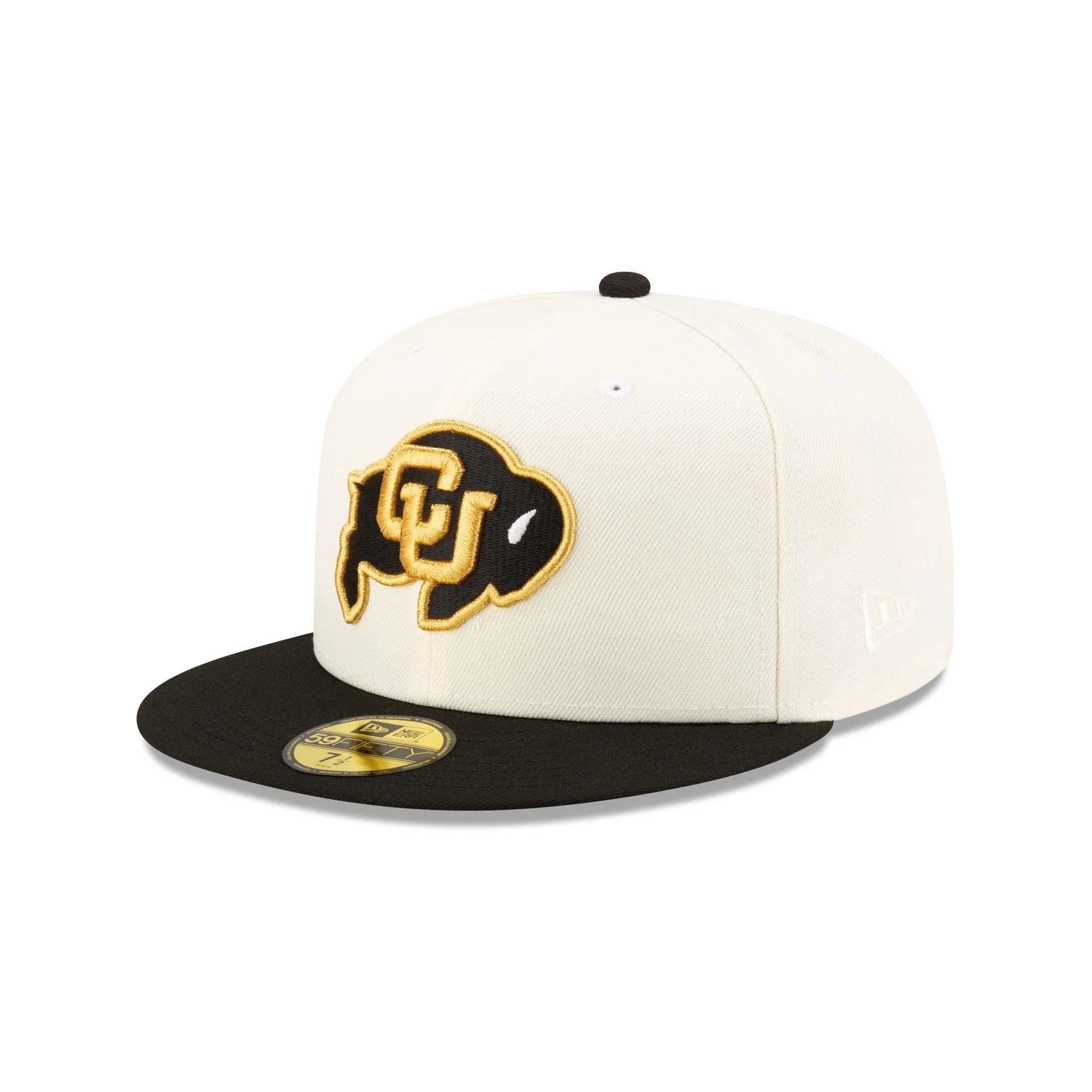 Colorado Buffaloes White 59FIFTY Fitted Hat sold by New Era
